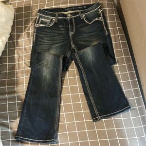 NWOT Grace easy fit blingy jeans